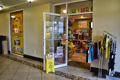 a store front of a store with its door open at Shores of Panama 2326 - 1 Bedroom Bunks Sleeps 6, Reserved Parking! condo in Panama City Beach