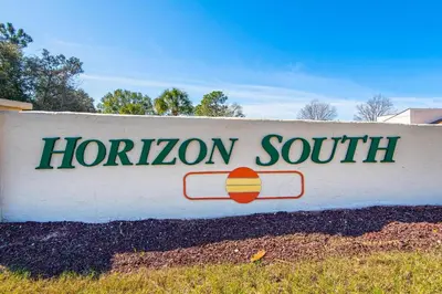 a sign for a horton south at Horizon South 11C1 in Panama City Beach