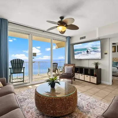 Beachfront Retreat! Spacious Resort Condo with Great Views! by Dolce Vita Getaways PCB!