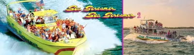a group of people on a boat in the water at Origin 1217 - One Bedroom - Partial Gulf View by Beach Haven Vacation Rentals in Panama City Beach