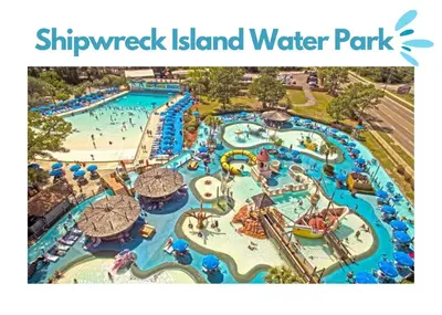 a large water park with a water slide and slides at Origin 1604 -PENTHOUSE- 3 Bedroom- Private Large Sunset Deck in Panama City Beach